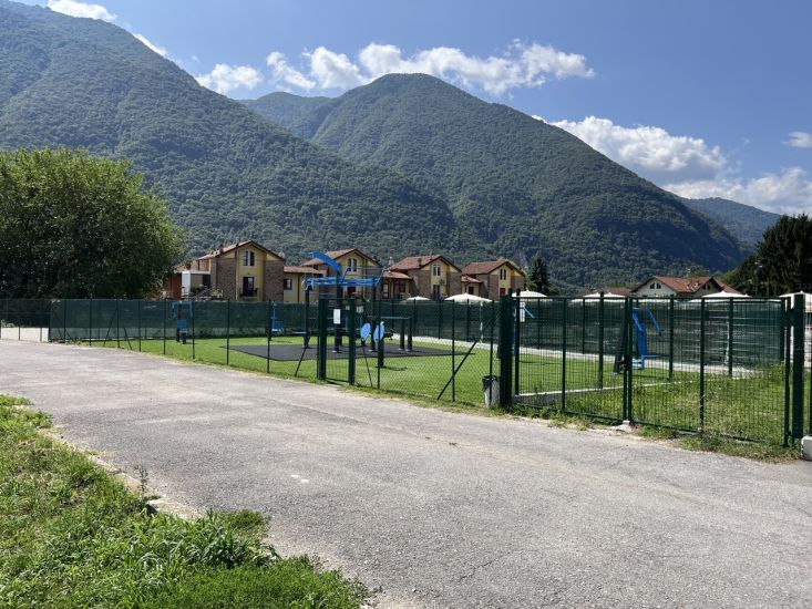 Outdoor Workout park (blue)
