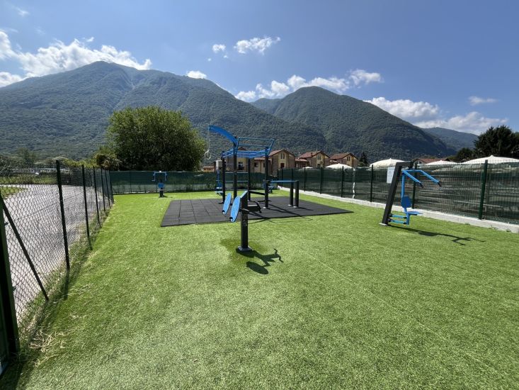 Outdoor Workout park (blue)